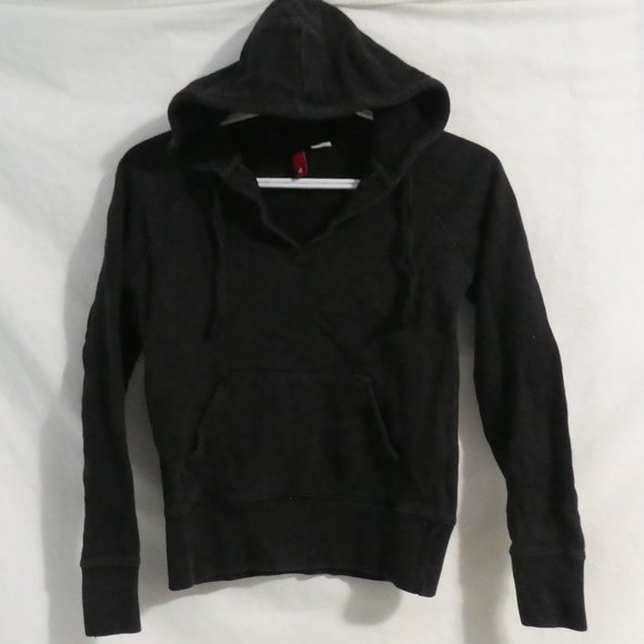 DIVIDED by H&M | size 4 | Black Hooded Sweatshirt | Kangaroo Pockets | GUC - Picture 1 of 15